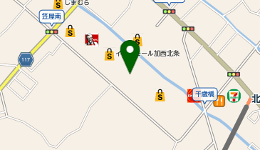 カンテボーレ 加西北条店の地図画像