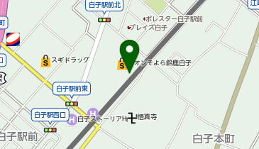 カンテボーレ 鈴鹿白子店の地図画像