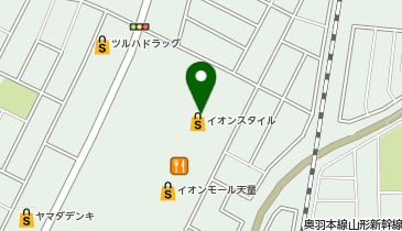 カンテボーレ 天童店の地図画像