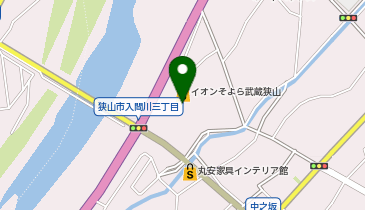 カンテボーレ 武蔵狭山店の地図画像