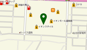 カンテボーレ 盛岡南店の地図画像
