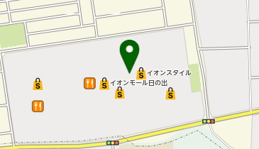 カンテボーレ 日の出店の地図画像