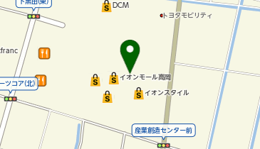 カンテボーレ 高岡南店の地図画像