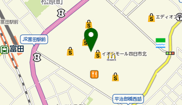 カンテボーレ 四日市北店の地図画像
