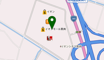 カンテボーレ 東員店の地図画像