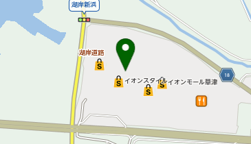 カンテボーレ 草津店の地図画像