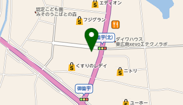 キハラ楽器西条店の地図画像
