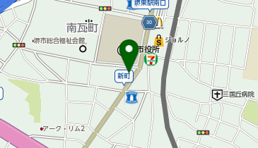 きりん寺 堺東店の地図画像