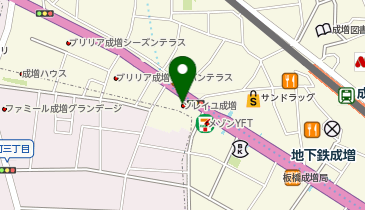 まるはち青果 成増店の地図画像