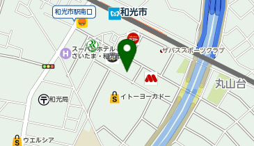 まるはち青果 和光本店の地図画像