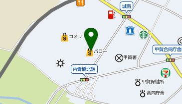 スーパーマーケットバロー水口店の地図画像