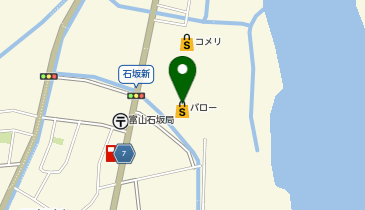 スーパーマーケットバロー石坂店の地図画像