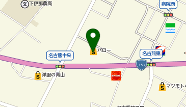 スーパーマーケットバロー飯田店の地図画像