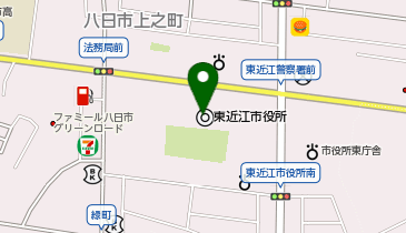 スーパーマーケットバロー八日市店の地図画像