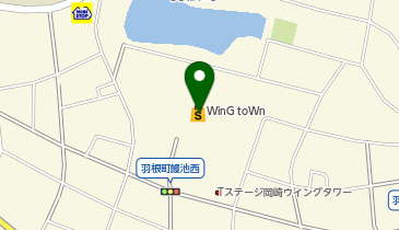 スーパーマーケットバロー羽根店の地図画像