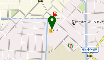スーパーマーケットバロー押越店の地図画像