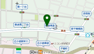 スーパーマーケットバロー車道店の地図画像