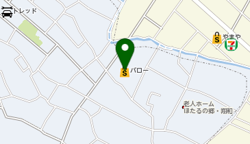 スーパーマーケットバロー甲府昭和店の地図画像