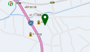 スーパーマーケットバロー苗木店の地図画像