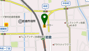 スーパーマーケットバロー岩倉店の地図画像