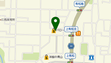 スーパーマーケットバロー有松店の地図画像