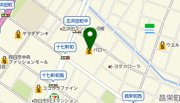 スーパーマーケットバロー北浜田店の地図画像