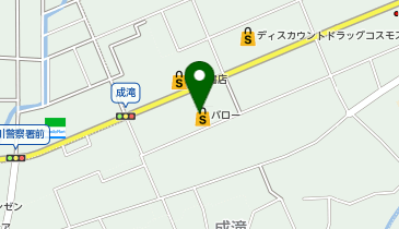 スーパーマーケットバロー成滝店の地図画像