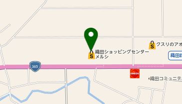 スーパーマーケットバロー織田店の地図画像