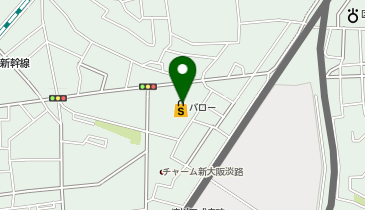 スーパーマーケットバロー淡路店の地図画像