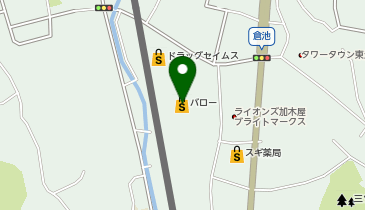 スーパーマーケットバロー加木屋店の地図画像