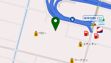 スーパーマーケットバロー羽島インター店の地図画像