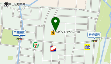 スーパーマーケットバロー戸田店の地図画像