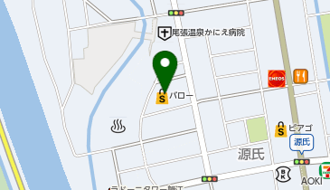 スーパーマーケットバロー蟹江店の地図画像