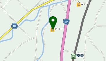 スーパーマーケットバロー岩村店の地図画像