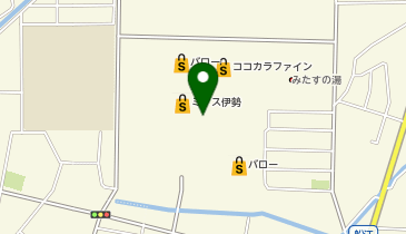 スーパーマーケットバローミタス伊勢店の地図画像