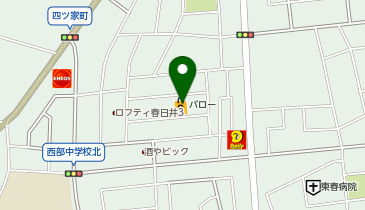 スーパーマーケットバロー春日井西店の地図画像