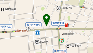 ペットの専門店コジマ GRAND亀戸店IIの地図画像