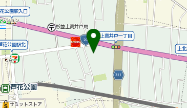 ペットの専門店コジマ 高井戸店の地図画像