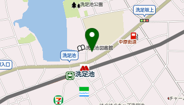 ペットの専門店コジマ 洗足店の地図画像