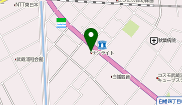 ペットの専門店コジマ 【改装のため休業】浦和店の地図画像