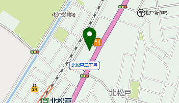 ペットの専門店コジマ 松戸店の地図画像