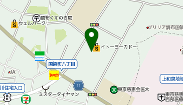 ペットの専門店コジマ 国領店の地図画像