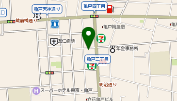 ペットの専門店コジマ GRAND亀戸本店の地図画像
