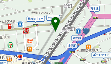 グラサ横浜店の地図画像