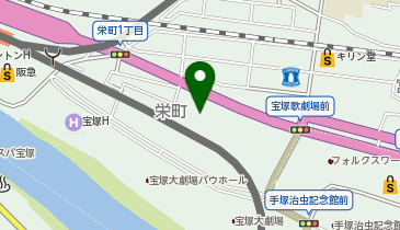 グラサ宝塚店の地図画像