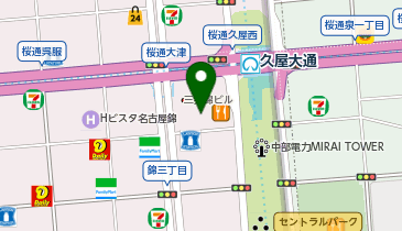 グラサ名古屋店の地図画像