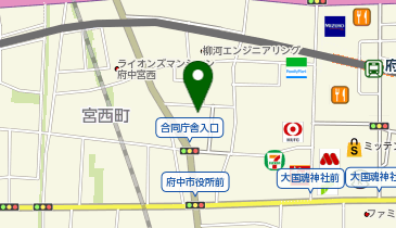 グラサ府中店の地図画像