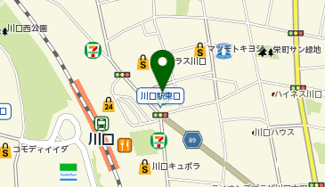 グラサ川口店の地図画像