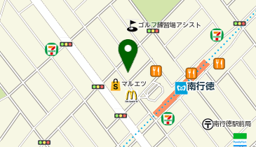 グラサ南行徳店の地図画像