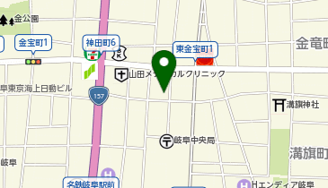 グラサ岐阜店の地図画像